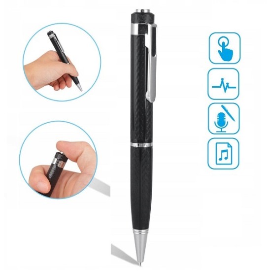L8 Pen Voice Recorder Audio Listening Device Sound