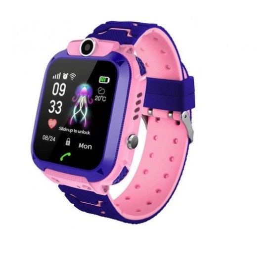 Q12 Kids GPS Smart watch Water Reset Touch Sim Supported