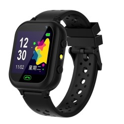 Q16 Kids GPS Calling Smartwatch Singel Sim Camera-Black