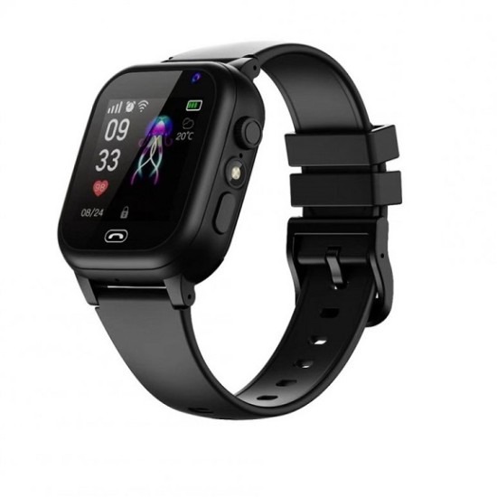Smart2023 C005 GPS Calling Kids Watch With Camera Black