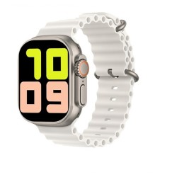 T800 Ultra 2 Smartwatch Bluetooth Calling Series 9 Silver