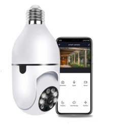 V380 Panorama Moving IP Wifi Light Video Camera Night Vision For Live Video