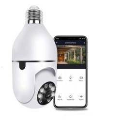 V380 Panorama Moving IP Wifi Light Video Camera Night Vision For Live Video