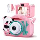 X28 Kids Dual Lens Digital Camera With Case Pink