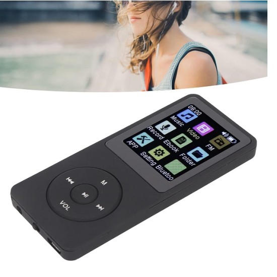 D9 Bluetooth MP4 Player 1.8 inch Color Screen Music Player FM Radio