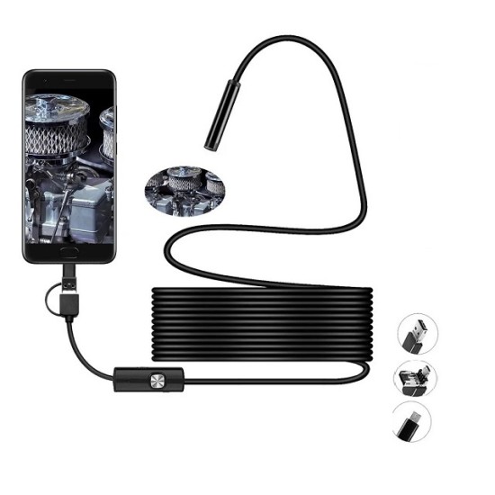 3 in 1 Mini Endoscope Inspection Camera