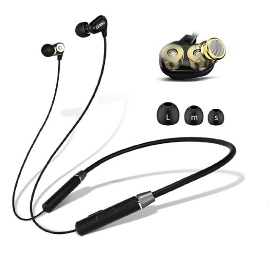 Lenovo HE08 Dual Dynamic Bluetooth 5.0 Headphone- Original Lenovo HE08 Dual Dynamic Bluetooth 5.0 Headphone- Original