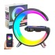 G63 Wireless Bluetooth RGB Speaker Wireless Charger Light APP Control Table Desk Lamp