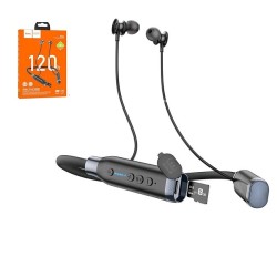 HOCO ES62 Magnetic Sports Earphones 120 Hours With TF Card