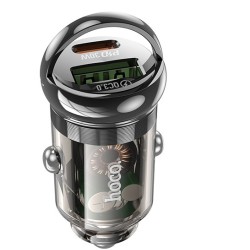 Hoco Z53A Car charger 30W With Type-C Cable