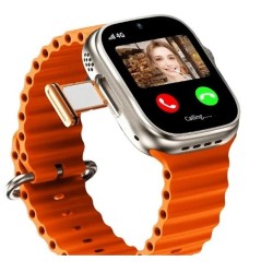 S9 Ultra 5G Video Calling Android Smart Watch 4GB RAM 64GB ROM Dual Camera Single Sim Wifi Playstore 