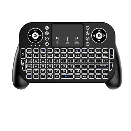 V8 Mini Wireless Keyboard Dual Mode Bluetooth And Wireless Rechargable
