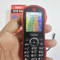 5Star X10 Car Phone Dual Sim Camera Red