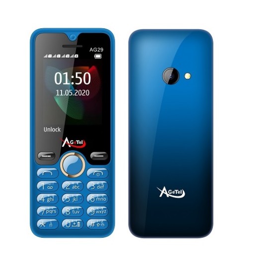Agetel AG29 Mobile Phone Four Sim Blue