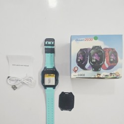 C002 Kids Smartwatch GPS Watch Call Camera Green