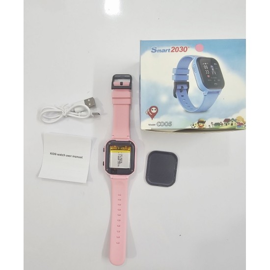 C005 Kids Gps Smartwatch Call Camera Pink