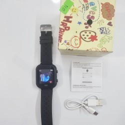 Q16 Kids GPS Calling Smartwatch Singel Sim Camera-Black