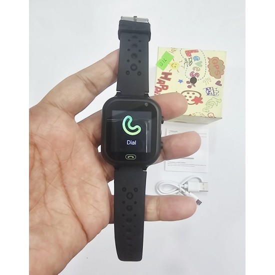Q16 Kids GPS Calling Smartwatch Singel Sim Camera-Black