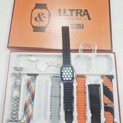 Y80 Ultra Smartwatch Bluetooth Call With 8 Strap