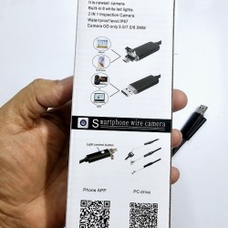 2 in 1 inspection Endoscope Camera 5 Meter Waterproof