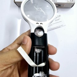3 Led Light Magnifier Glass 45X Zoom