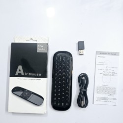 W1 Air Mouse Keypad Rechargable