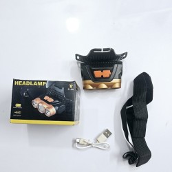 AR49 3 LED Headlamp Rechargeable Headlight