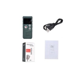 V333 8GB Digital Audio Voice Recorder With Mp3 Option