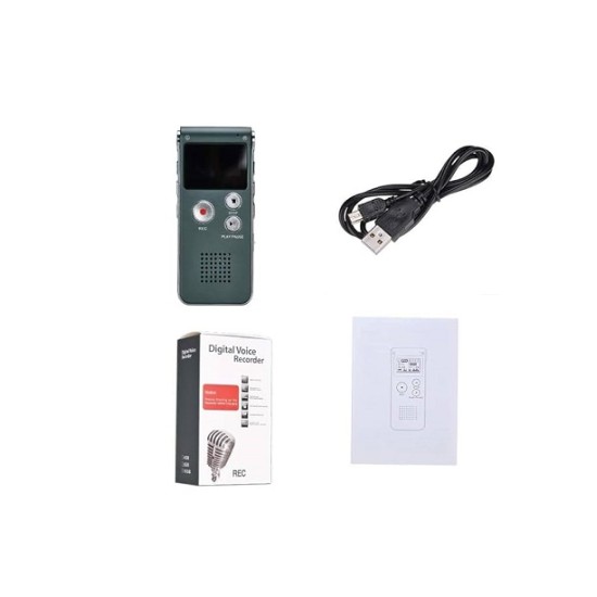V333 8GB Digital Audio Voice Recorder With Mp3 Option