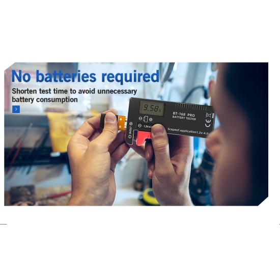 BT168 PRO Battery Capacity Tester