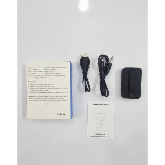 C33 Wireless Bluetooth 5.0 Audio Receiver TF Card Playback