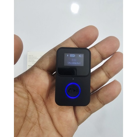 C33 Wireless Bluetooth 5.0 Audio Receiver TF Card Playback