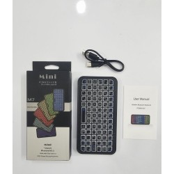 M7 Mini Bluetooth 5.2 Keyboard Colorful Light