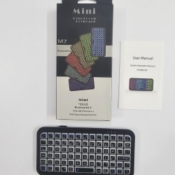 M7 Mini Bluetooth 5.2 Keyboard Colorful Light