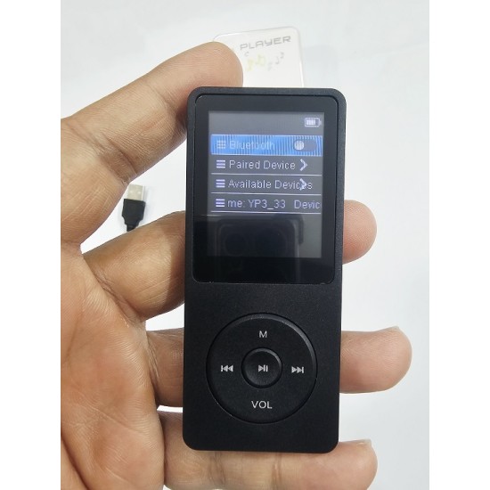 YP33 MP3 MP4 Music Player With Bluetooth