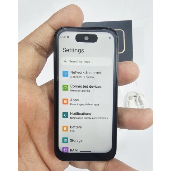 IVMI S17 Max 4G Mini Android Phone 8G BRAM 256GB ROM