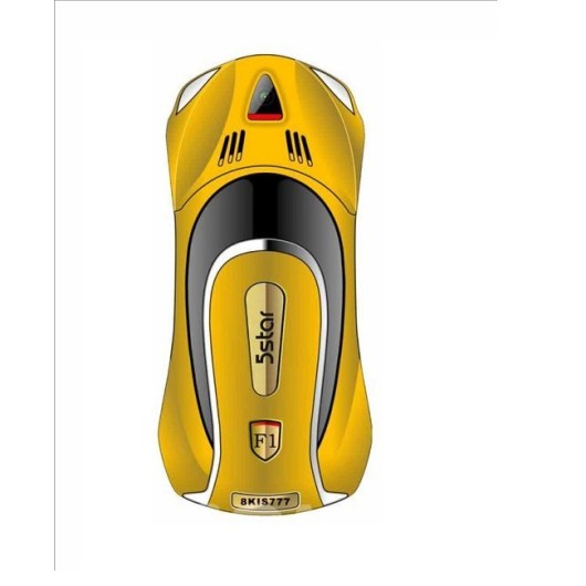 5Star X10 Car Shape Phone Gold