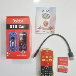 5Star X10 Car Shape Phone Gold