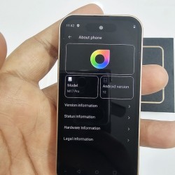 ONEMath M17 Pro Mini 4G Android Smart Phone 4GB/64GB -Gold