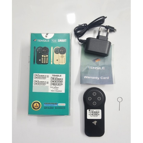 Tensile T23 Smart Button Phone Magic Voice BT Dial Black Tensile T23 Smart Button Phone Magic Voice BT Dial Black