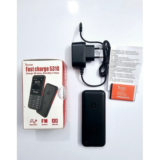 Bontel 5310 Button Phone Dual Sim Black