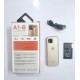 A1B Card Phone With Bluetooth Dialer Magic Voice Gold