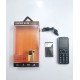 A1B Slim Mini Card Phone With Bluetooth Dialer Black