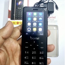 Bontel L2 Touch Button Phone With Back Cover Black