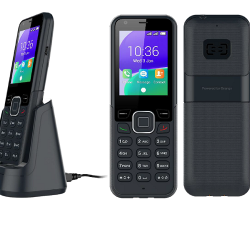 HomePhone 4G Wifi Cordless Phone Hotspot Black