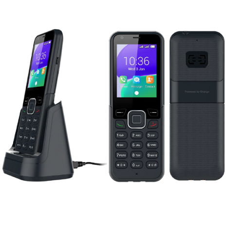 HomePhone 4G Wifi Cordless Phone Hotspot Black