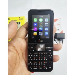 icon i101 Mica Button Phone Four Sim Black
