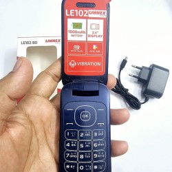 Linnex Le102 BD Folding Phone Auto Record Blue