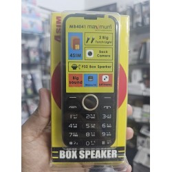 Maximum MB4041 Button Phone Four Sim Black