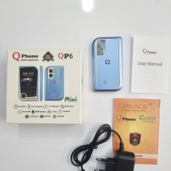 Qphone QP6 Feature Phone Magic Voice Blue